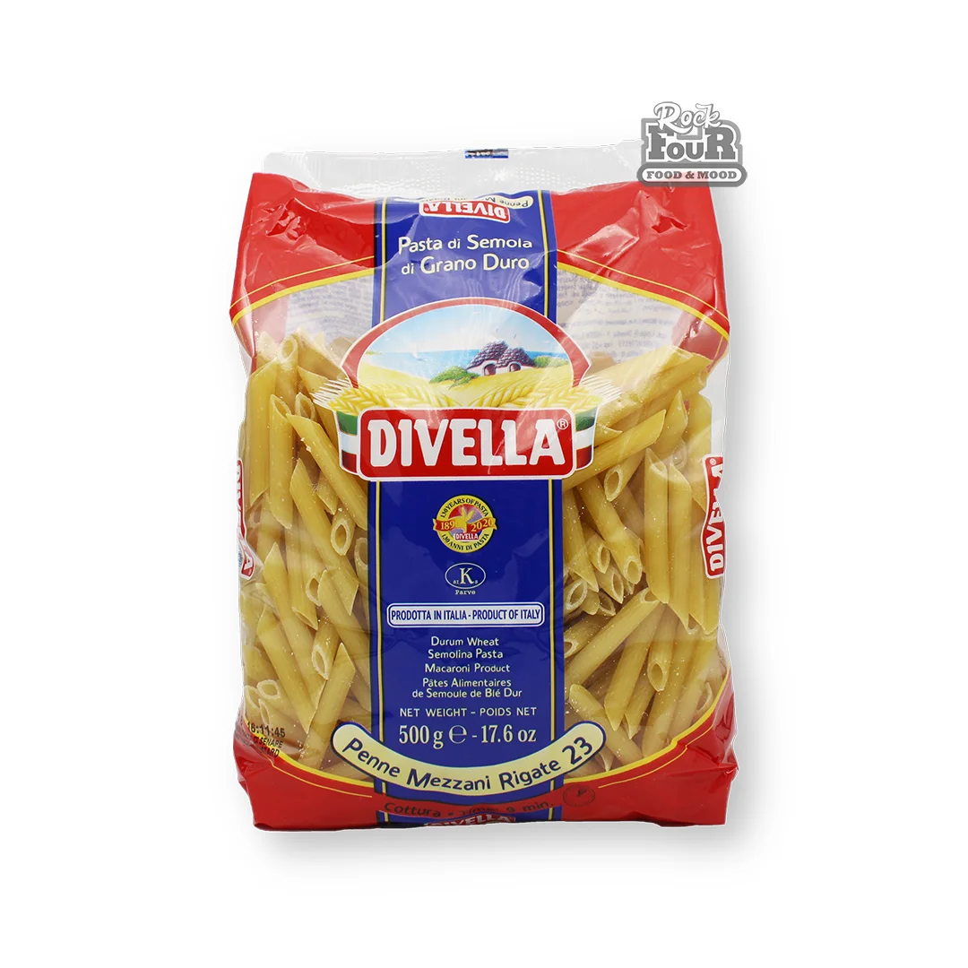 Մակարոն «Divella Penne Mezzani Rigate №23» 500գ